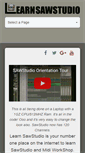 Mobile Screenshot of learnsawstudio.com